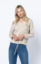 Stone V Neck Jumper