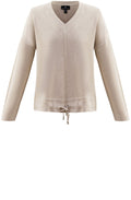 Stone V Neck Jumper