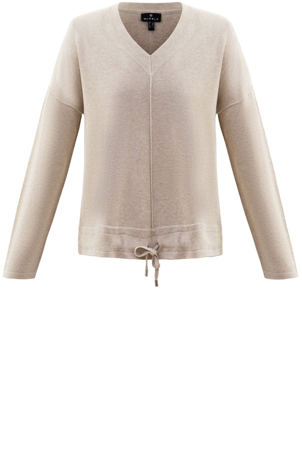 Stone V Neck Jumper