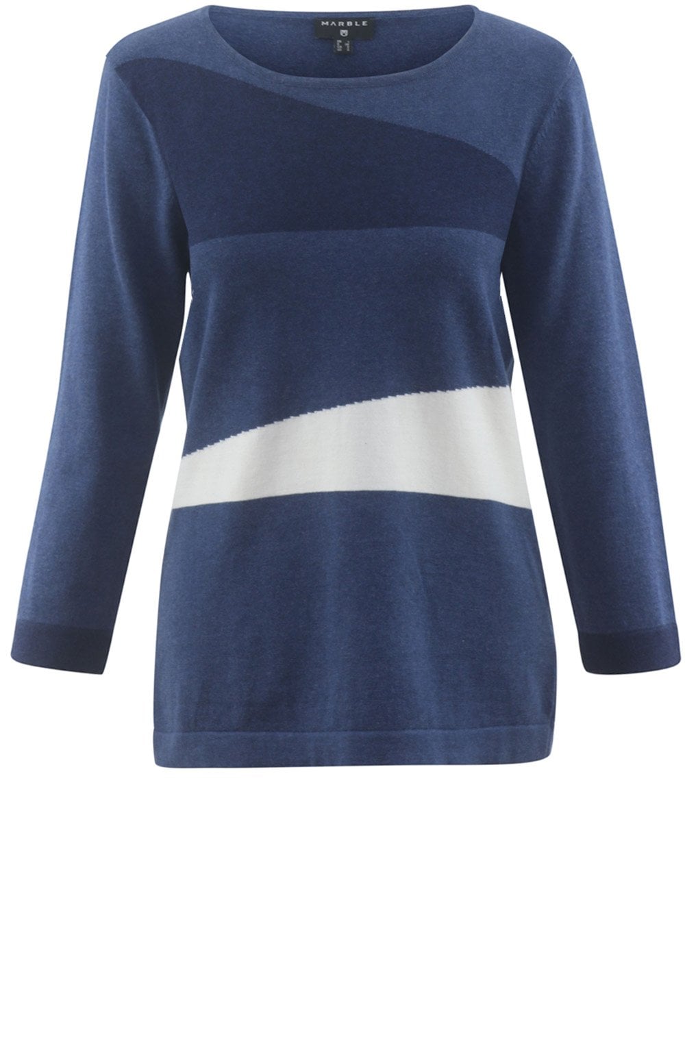 Marble stripe design Jumper