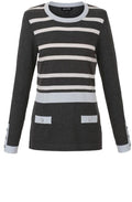 Striped grey Sweater