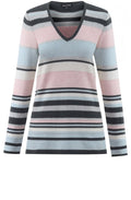 Striped Knit Jumper