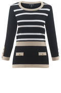 Striped Knit Jumper
