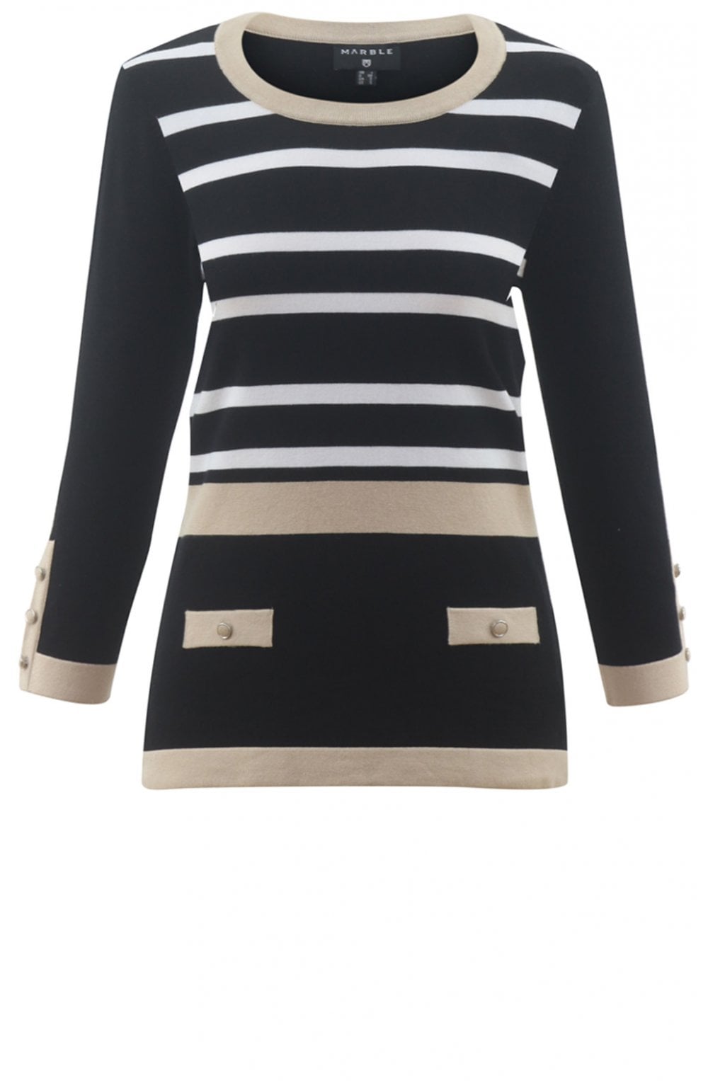Striped Knit Jumper