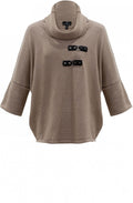 Tan Cowl Neck Jumper