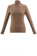 Tan Fine Knit Jumper
