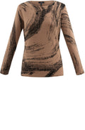 Tan Patterned Jumper