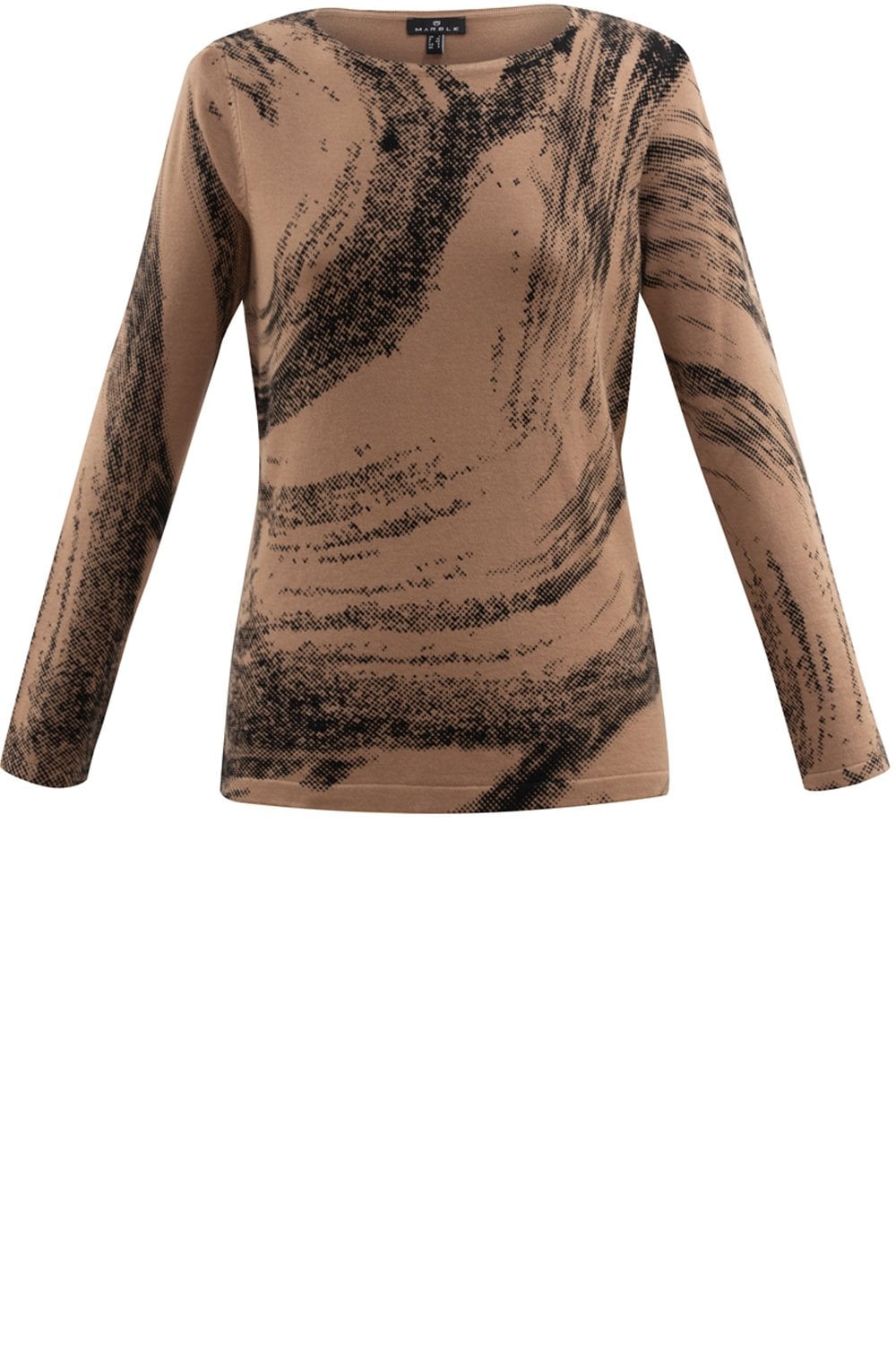 Tan Patterned Jumper