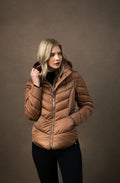 Tan Quilted Jacket