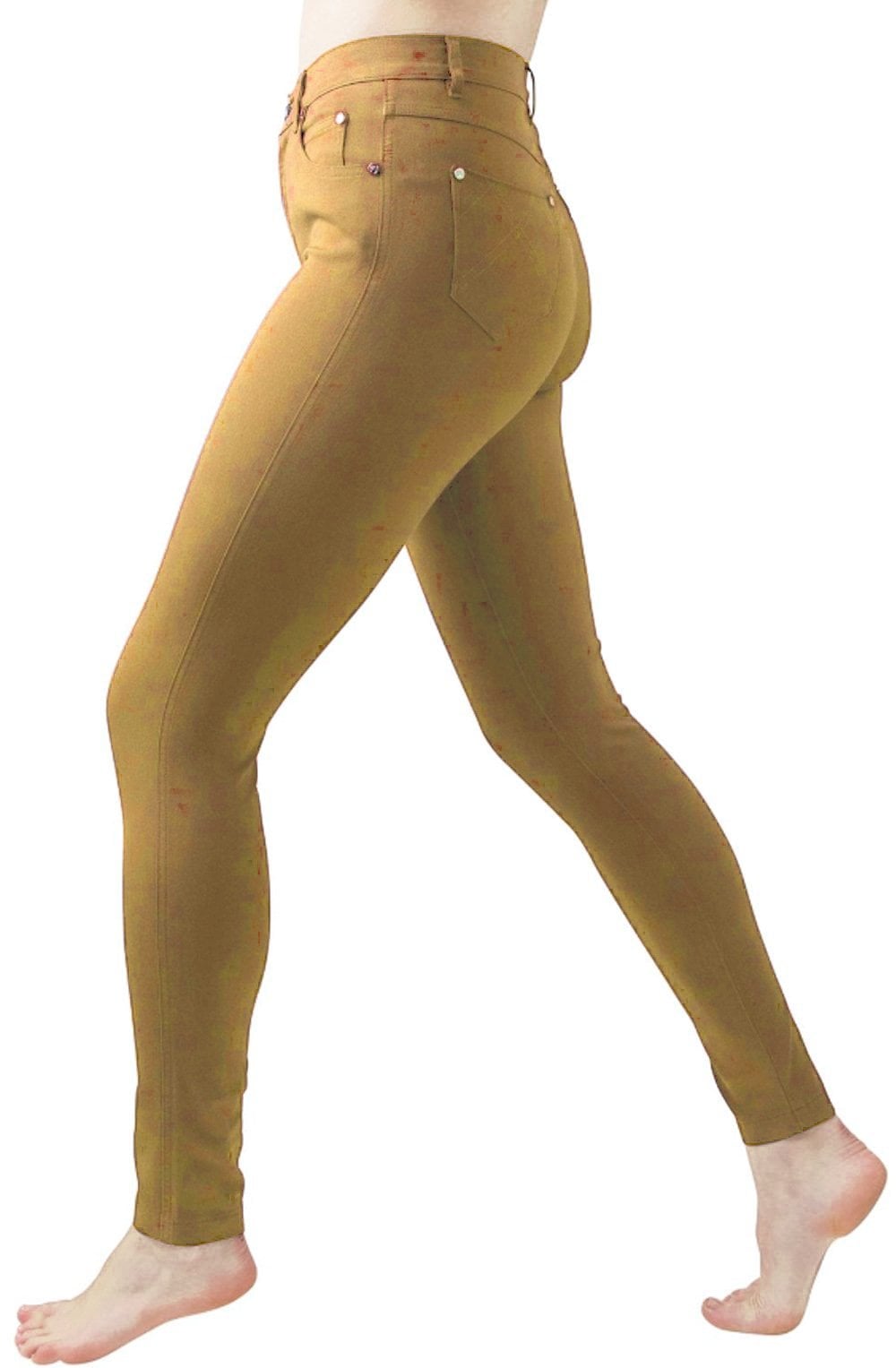 Tan Slim Leg Jeans