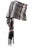 Tan Striped Scarf
