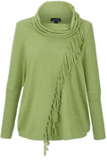 Tasseled front Sweater