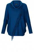 Teal Tassel Detail Jumper