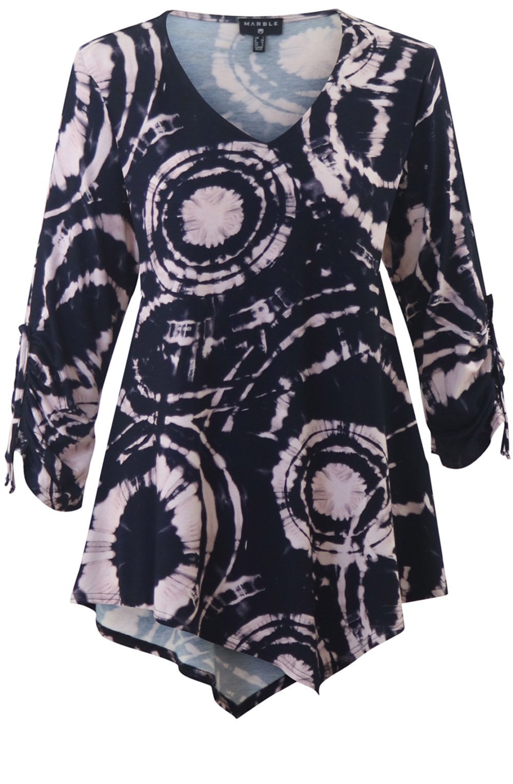 Marble Tie Dye Jersey Tunic