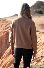 Tobacco Bomber Style Cardigan
