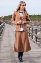 Tobacco Knitted Blazer
