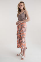 Toffee Brown and Orange Jersey Culottes