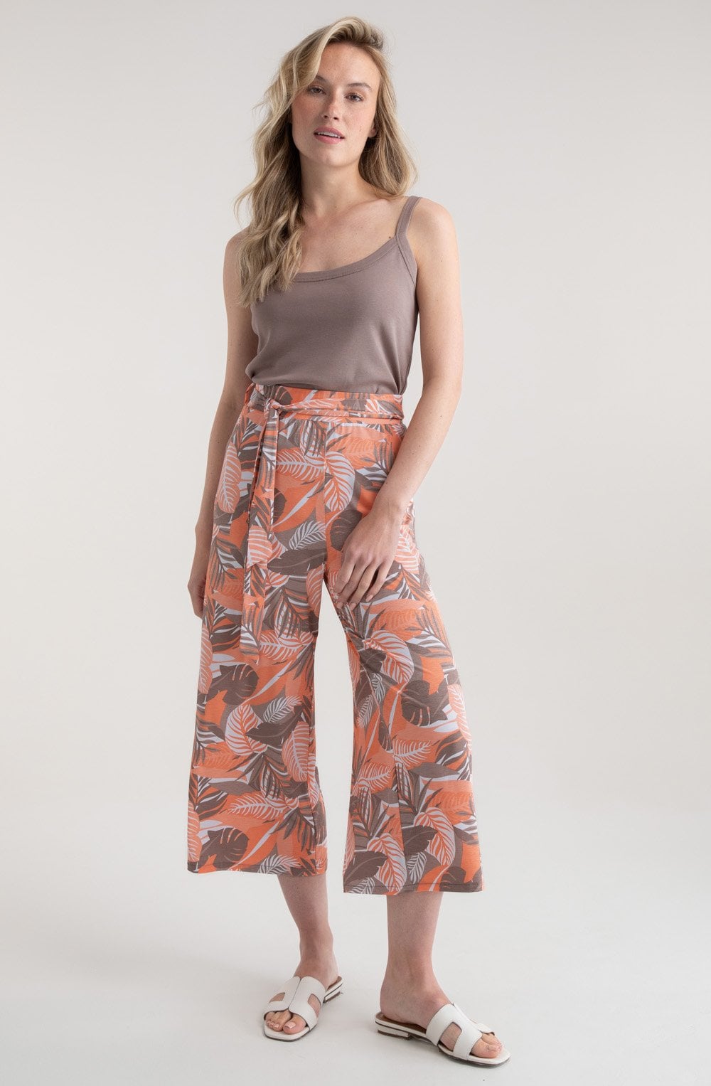 Toffee Brown Cotton Camisole