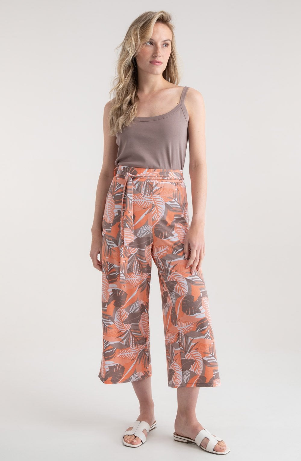 Toffee Brown Cotton Camisole