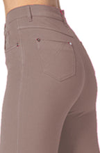 Toffee Brown Cropped Jeans