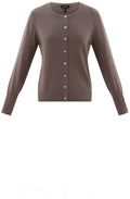 Toffee Brown Fine Knit Cardigan