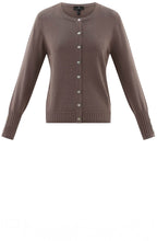 Toffee Brown Fine Knit Cardigan