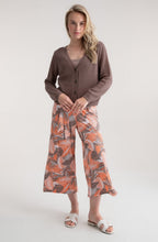 Toffee Brown Open Knit Cardigan