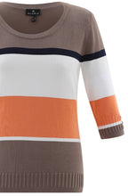 Toffee Brown Ribbed Hem and Cuff Jumper