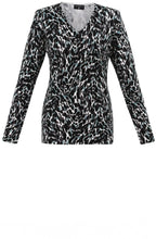 Turquoise Animal Print Jumper