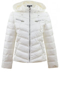 White Quilted Coat