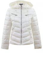 White Quilted Coat