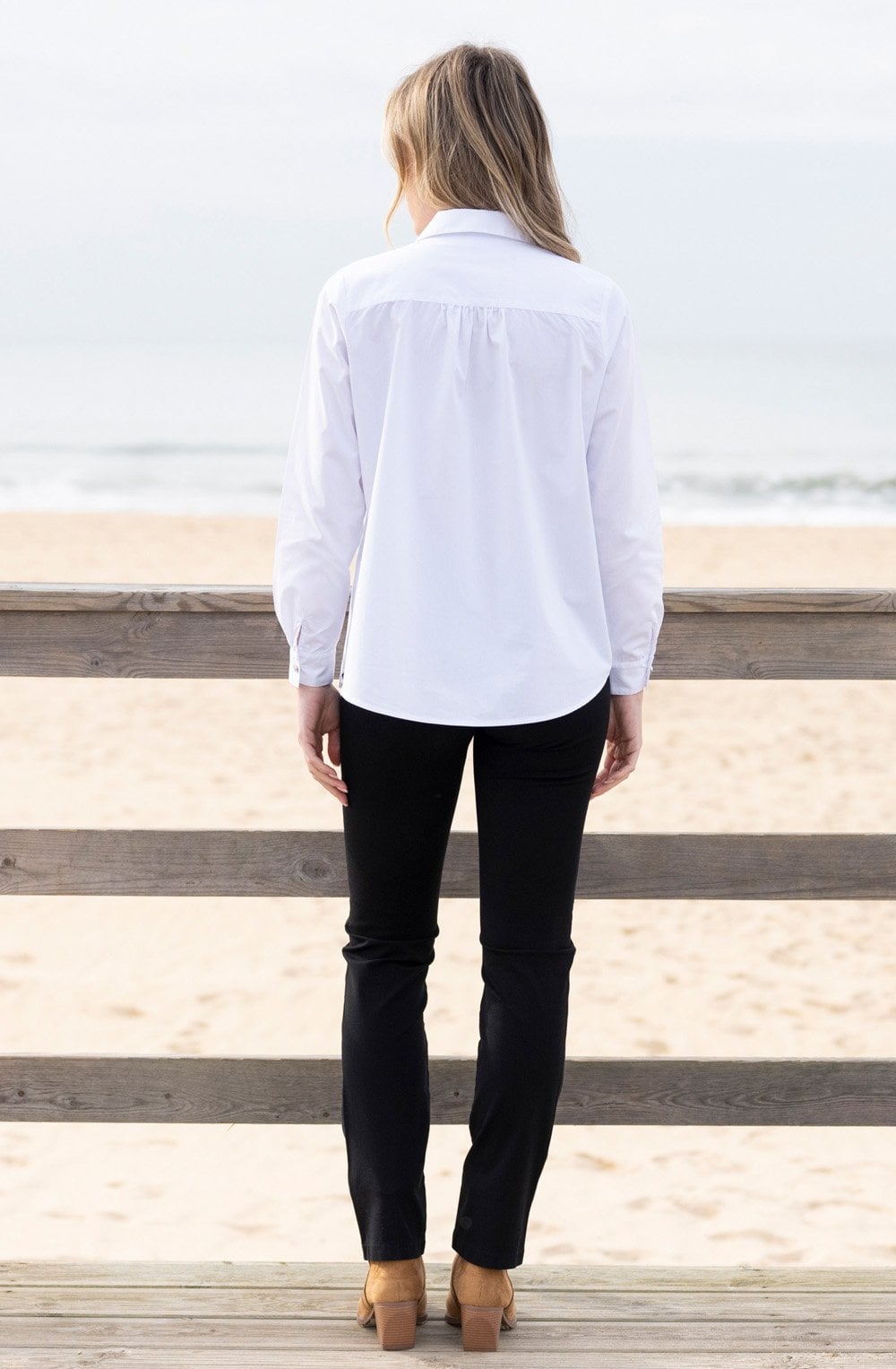 White Cotton Classic Shirt