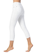 White Cropped Jeans