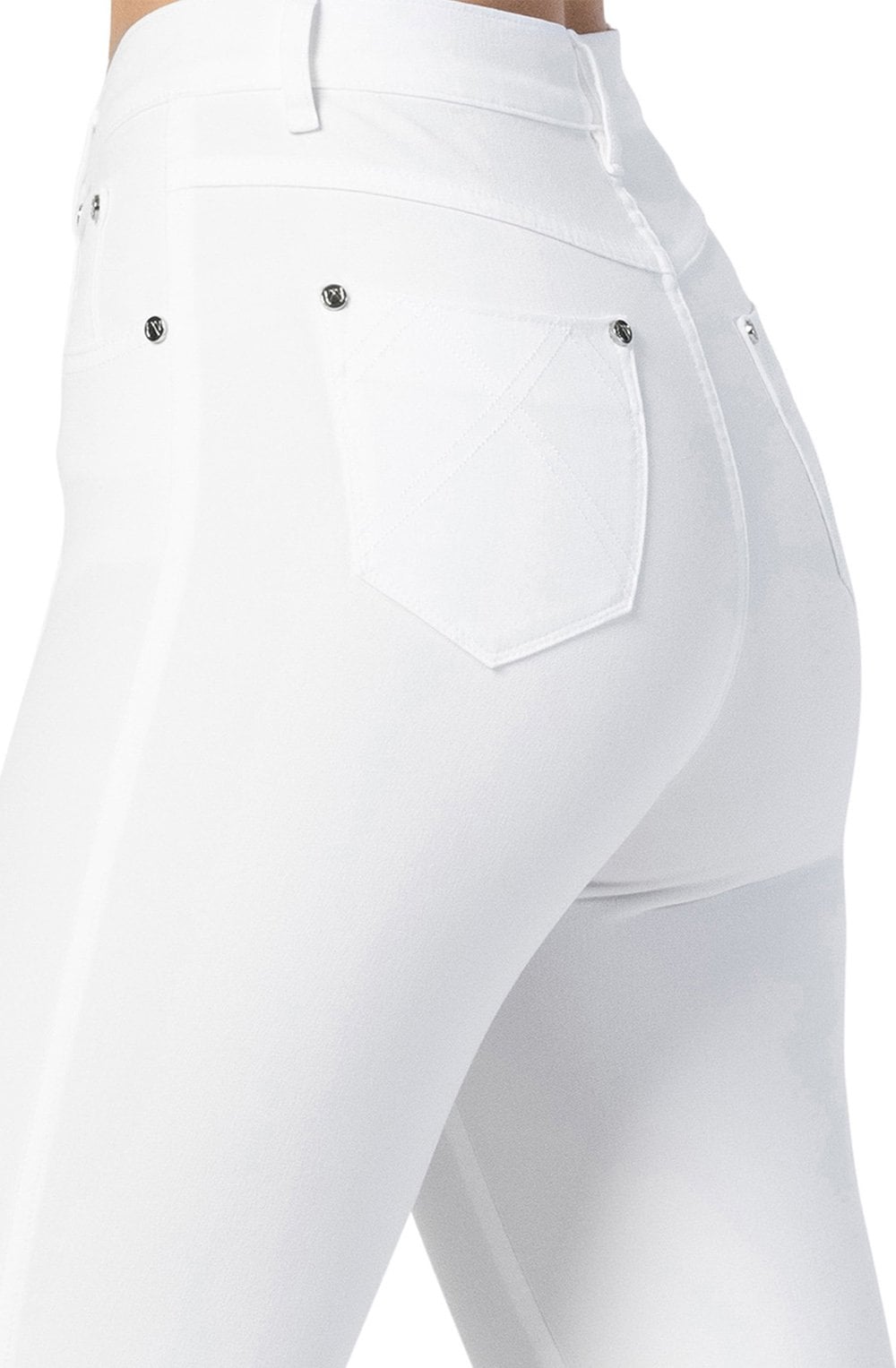 White Cropped Jeans