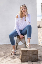 White Double Layer Jumper