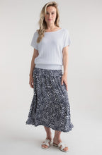 White Fitted Hem Ribbed Jumper