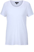 White Jersey T Shirt