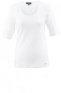 White Jersey T Shirt