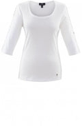 White Jersey T Shirt