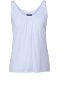 White Jersey Vest Top
