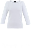 White Patterned Knit Sweater