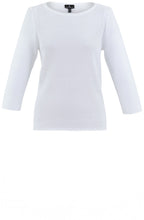 White Patterned Knit Sweater