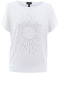 White Sparkle Sunshine T Shirt