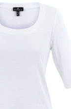 White Top with Silver Button Rounded Cuffs