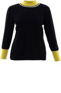 Yellow & Black Jumper