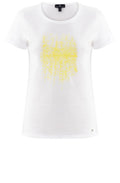 Yellow Front Design T Shirt