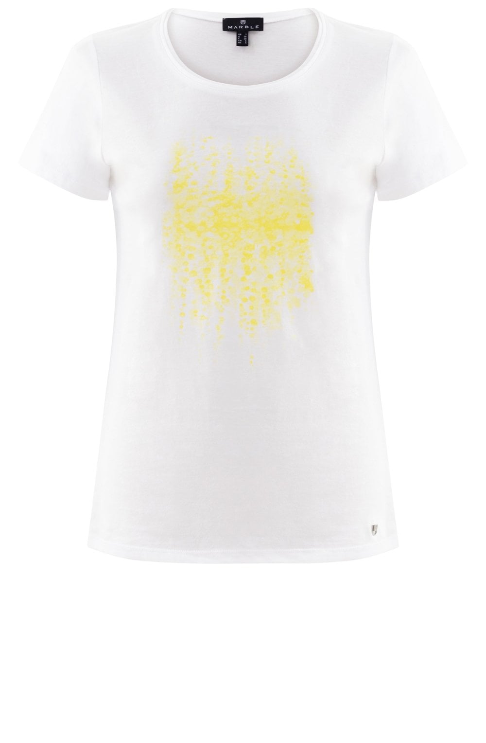 Yellow Front Design T Shirt