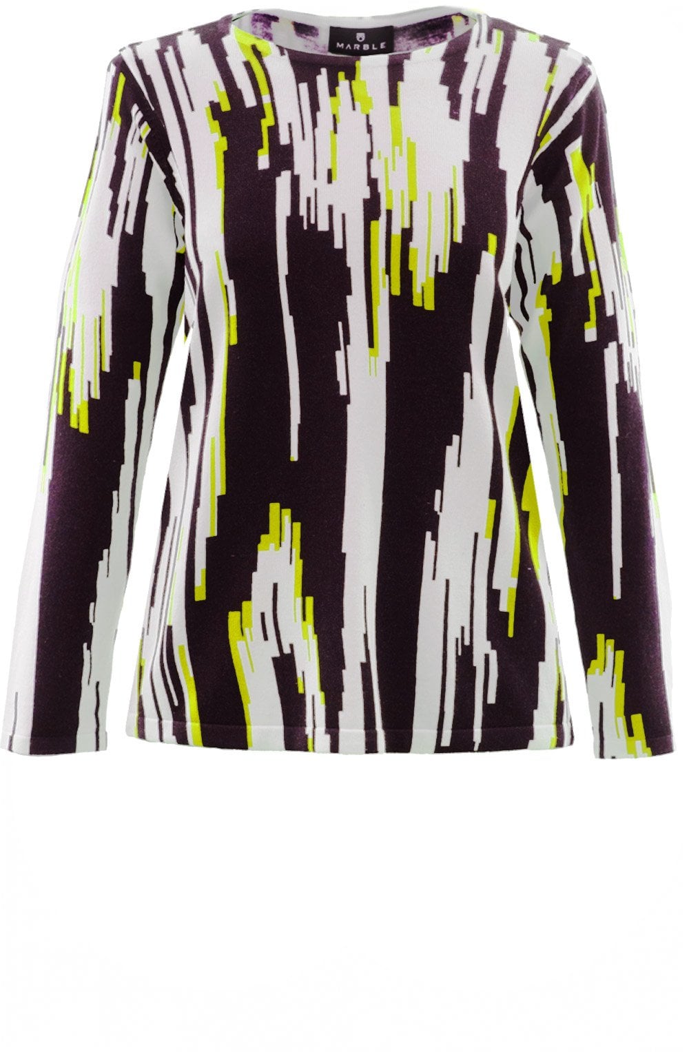 Yellow Geometric Jumper