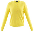 Yellow Knit Cardigan
