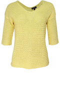 Yellow Loose Knit Jumper
